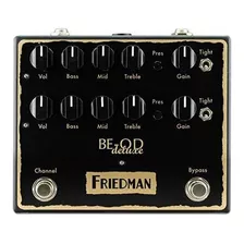 Friedman Be Od Deluxe Pedal Doble Para Sobreconduccion