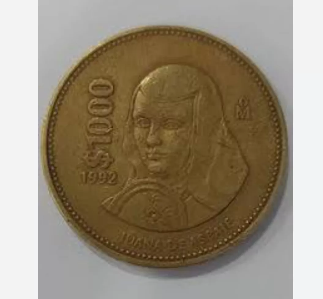 Moneda De 1000 1992