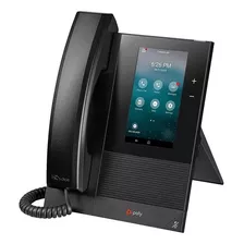 Telefone De Mesa Multimídia Empresaria Poly Ccx 400 Teams Cor Preto