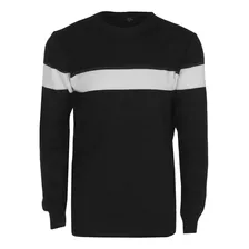 Blusa De Frio Suéter Blusa Lã Masculina Gola Redonda Social