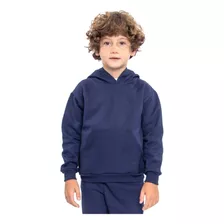 Blusa Moletom Infantil Juvenil Masculino Feminino Liso 