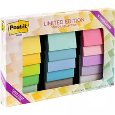 Notas Post-it Superadhesivas, 45 Hojas, Multicolor, 15 Unida