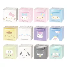 Sanrio Cucase Cajita Organizadora Set De 12 Con Dulce Bandai