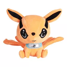 Raposa Naruto Kyuubi Kurama Nove Caudas Pelúcia Articul 25cm