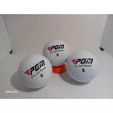 Bolinhas De Mini Golfe Com Número 6 , Kit Com 3 Unidades