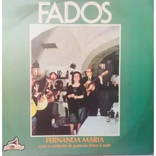 Lp Fernanda Maria - Fados - Com O Conjunto De Guitarras Lis