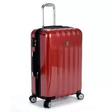 Delsey Luggage Helium Aero, Maleta Giratoria, Rojo Ladrillo