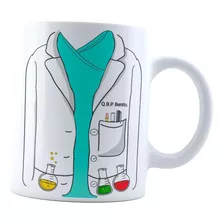 Taza Quimico , Regalo Con Nombre Personalizable Q.b.p.