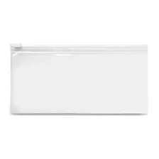 30 Necessaire Pvc Cristal Estojo Transparente Zipzap 20x11cm