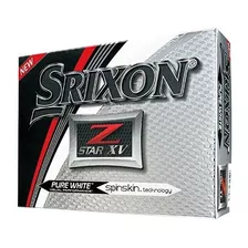 Srixon Z-star Xv 2017 Pelotas De Golf, White (una Docena).