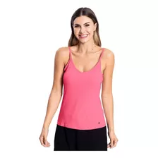 Blusa Feminina Canelada Botões E Alça Rovitex