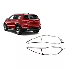 Bisel Trasero Cromado Kia All New Sportage 2016 2019