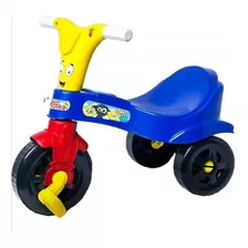 Motoca Crianca Motika Triciclo Brincar Infantil Bebe Azul
