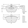 Balatas Bmw 330i 330ci 01-06 X3 04-10 Z4m Z4si 07-10 Delant