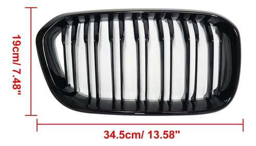 Rejilla Frontal Para Bmw Serie 1 F20 F21 Lci 118 120 125 Foto 2