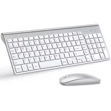 Combo De Teclado Y Mouse Inalámbrico Diseño Ergonómico