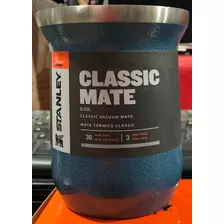 Mate Stanley Acero Inox 8 Oz Color Azul Petróleo