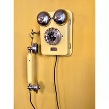 Hermoso Teléfono Antiguo De Pared Ericsson