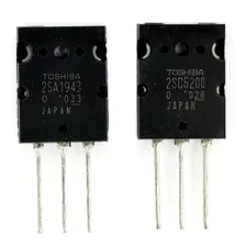 Transistor Toshiba To220f 2sc5200/2sa1943 - Amplificadores