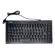 Teclado Mini Multimídia Standard Usb Tl01 Cor De Teclado Preto Idioma Abnt