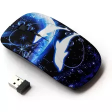 Koolmouse Raton Inalambrico Optico 2.4 g Crescent Moo