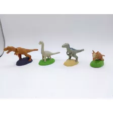 Lote 4 Dinossauros Brinquedo Jurassic World Mc Donald´s 2018
