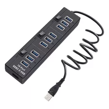 Pasow - Adaptador Usb 2.0 De Alta Velocidad Con 3 Interrupto