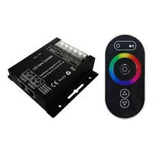 Super Controladora + Controle Rgb Fita Led Touch 12v/24v