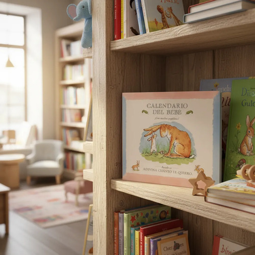 Calendario Bebé Adivina Cuánto Te Quiero Pegatinas — imagen 4