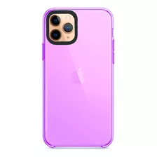 Carcasa Para iPhone 14 Pro Reforzado Fluor Colores