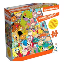 Rompecabezas Nickelodeon 500 Piezas Novelty