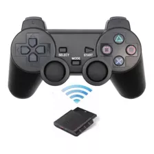 Controle Sem Fio Ps2 Playstation 2 Play 2 Ps1 Manete Sem Fio Cor Preto