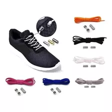 Cadarço Tenis Elástico Sem Laço Infantil Lock Laces Feminino