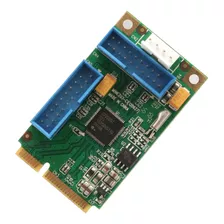 Mini Pcie Io Crest Usb 3.0 Super-speed Host Controller Card 