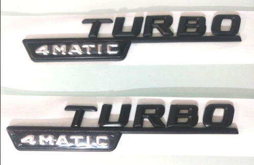  2 Emblema Turbo 4 Matic Mercedes Benz Foto 2