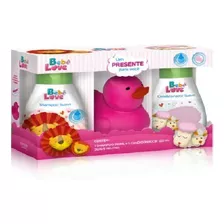 Kit Shampo + Condicionador Nutriex Bebe Love Rosa