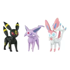 Pokemon Figuras De Ação Umbreon - Sylveon - Espeon - Sunny