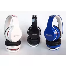 Auricular Bluetooth Santech Inalambrico 3.0 Musica Celular Color Negro Color De La Luz Agua