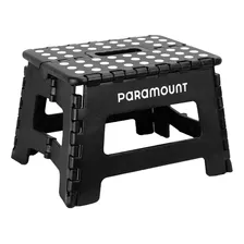 Banqueta Banquinho Escada 1 Degrau 22cm 150kg Slim Paramount Acabamento Da Estrutura Plástico Preto Cor Preto