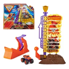 Monster Jam El Toro Loco Big Air Challenge Playset Con Camió