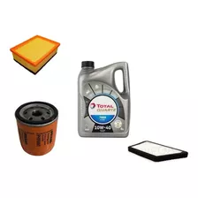 Kit Filtros + Aceite Total 7000 Peugeot 207 Compact 1.9d 