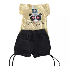 Infantil ,meninas, Verão , Conjunto Fresquinho E Lindo