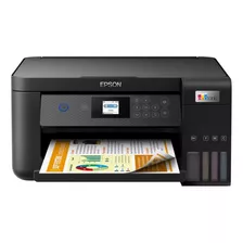 Impresora A Color Multifunción Epson Ecotank L4260 Con Wifi Negra 100v/240v