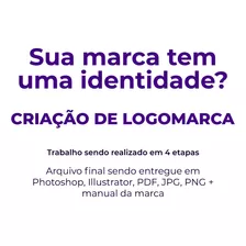 Criação De Logotipo / Logomarca / Identidade Visual