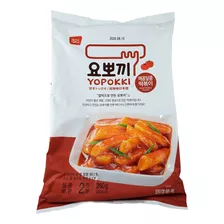 Topokki Bolinho De Arroz Coreano Yopokki Sweet & Spicy 280g