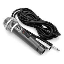 Microfono Profesional Vocalista Wg-196 Con Cable Plug 6.3mm