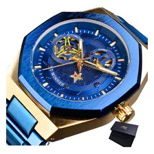 Reloj Automático Mecánico Luminoso Winner Para Hombre