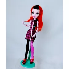 Boneca Monster High Freaky Fusion Operetta Incomplete Sucata