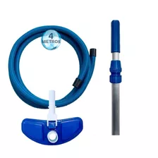 Kit Limpeza Piscina Aspirador 4m De Mangueira Inflável Intex