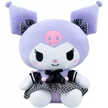 Brinquedo Pelúcia Kuromi Sanrio Oficial 40cm Hello Kitty